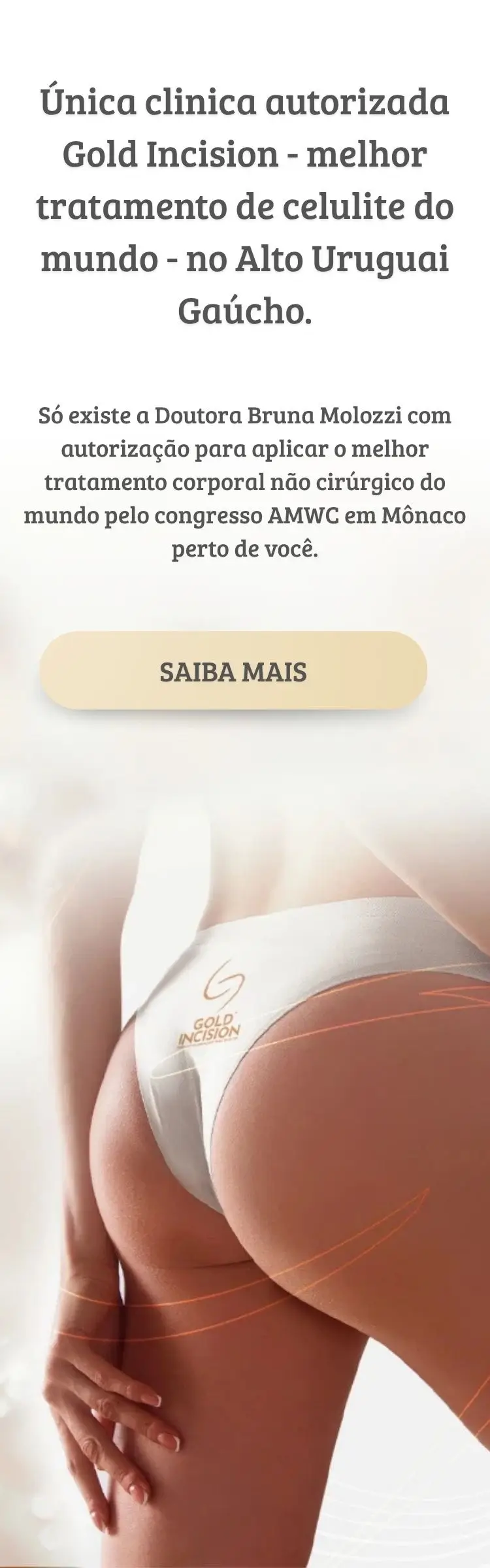 Gold Incision - Tratamento Avançado para Celulite
